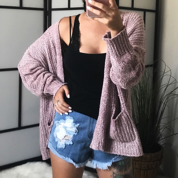 Chenille Cardigan - Picture 3 of 9